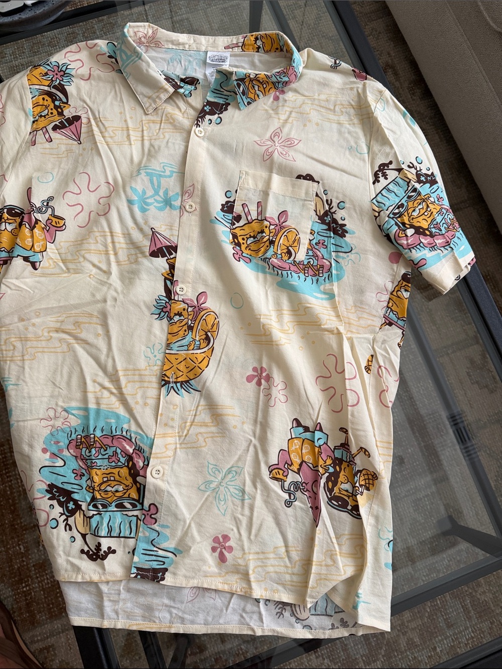Sponge Bob Square Pants Hawaiian Shirt